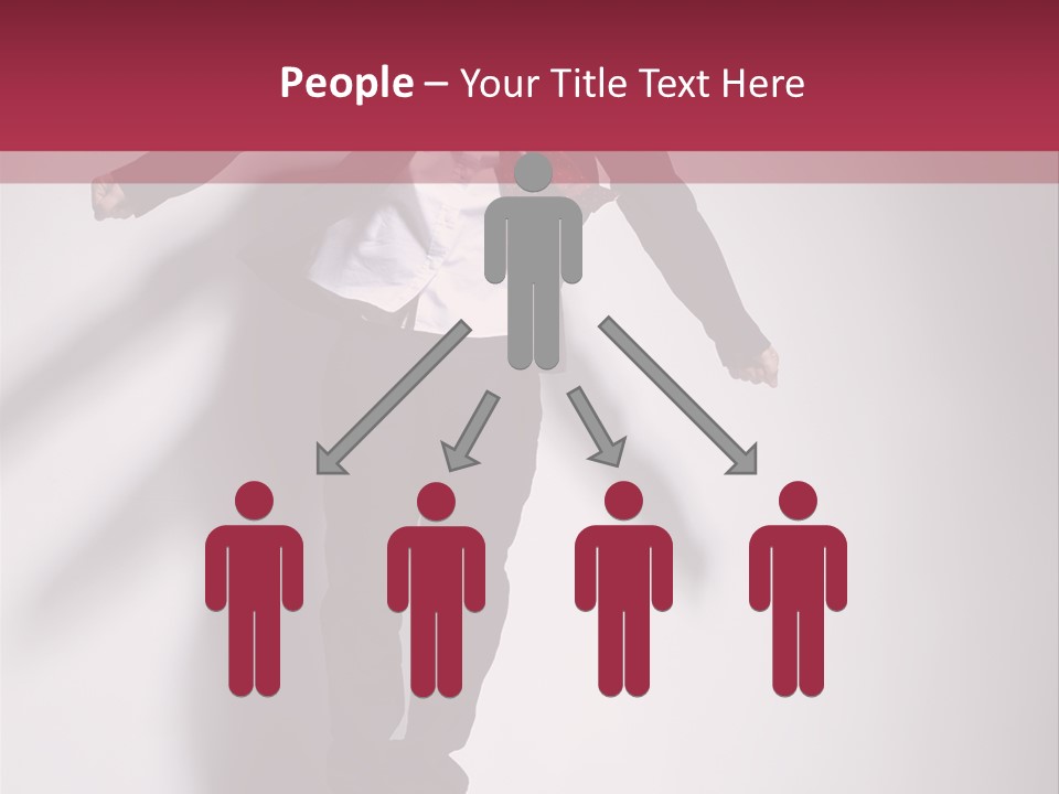 Midair Gymnastic Performance PowerPoint Template