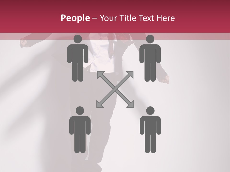 Midair Gymnastic Performance PowerPoint Template