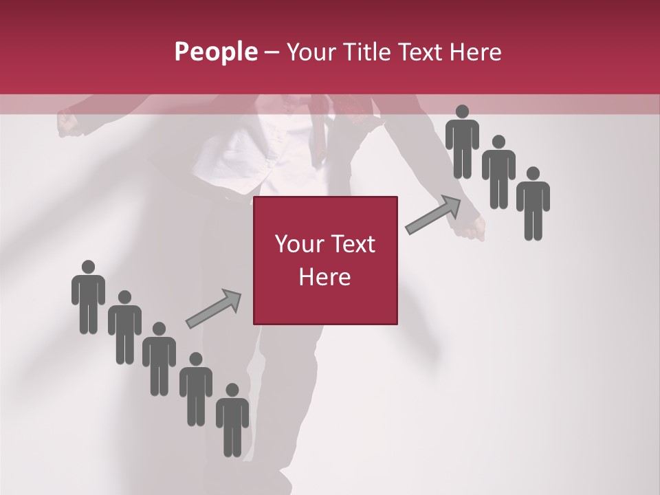 Midair Gymnastic Performance PowerPoint Template