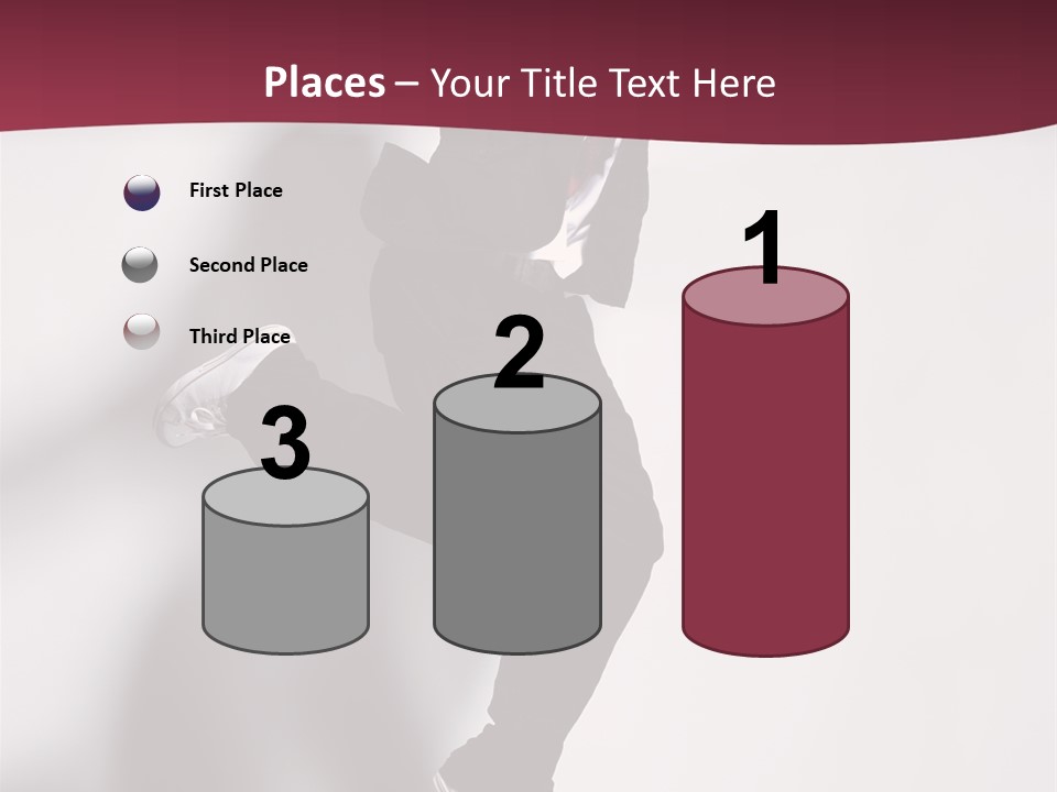 Cheerful Agility Acrobat PowerPoint Template