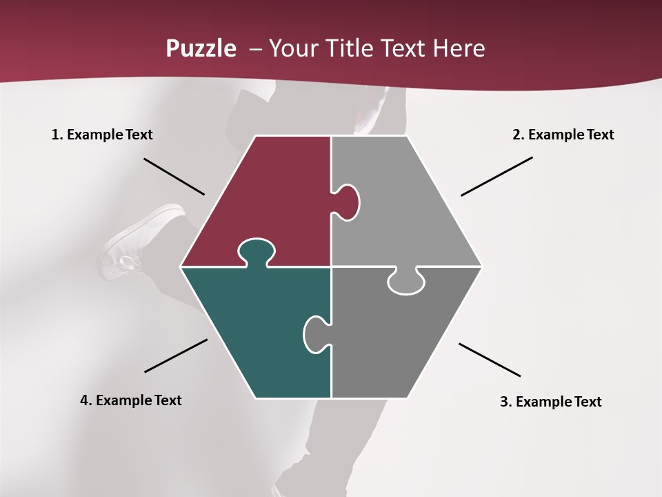 Cheerful Agility Acrobat PowerPoint Template