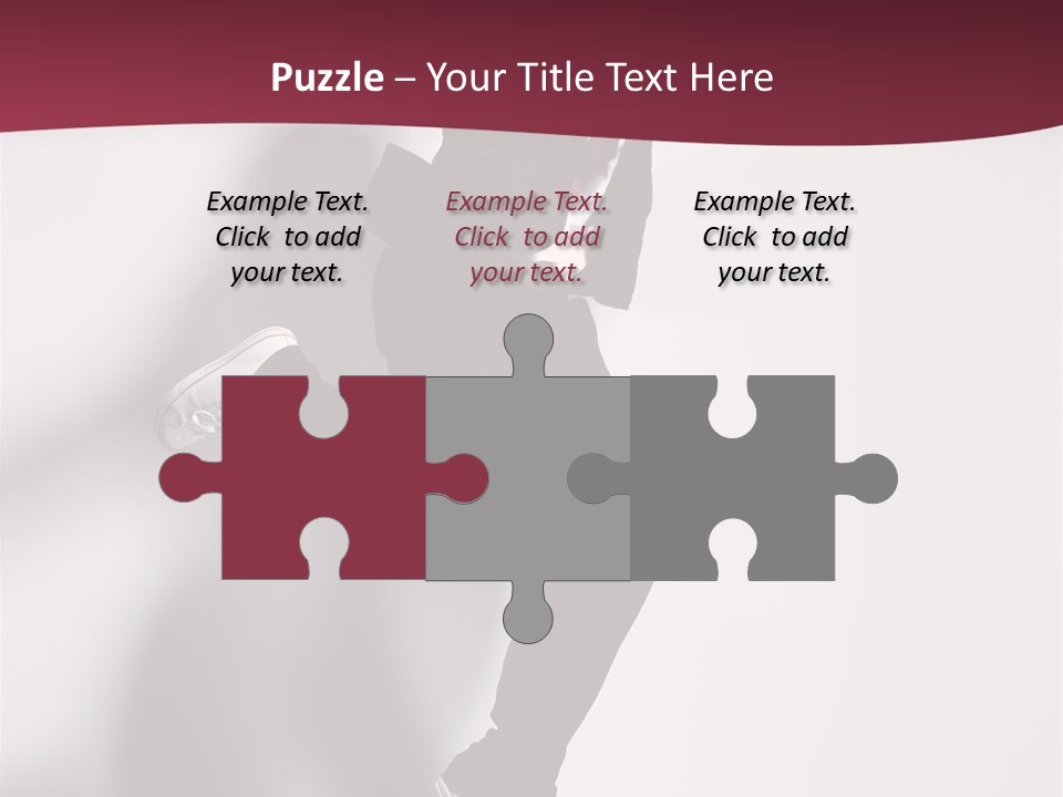 Cheerful Agility Acrobat PowerPoint Template