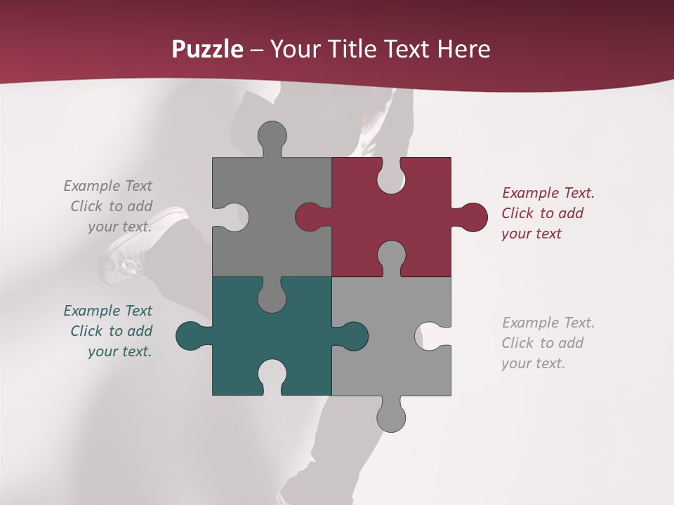 Cheerful Agility Acrobat PowerPoint Template