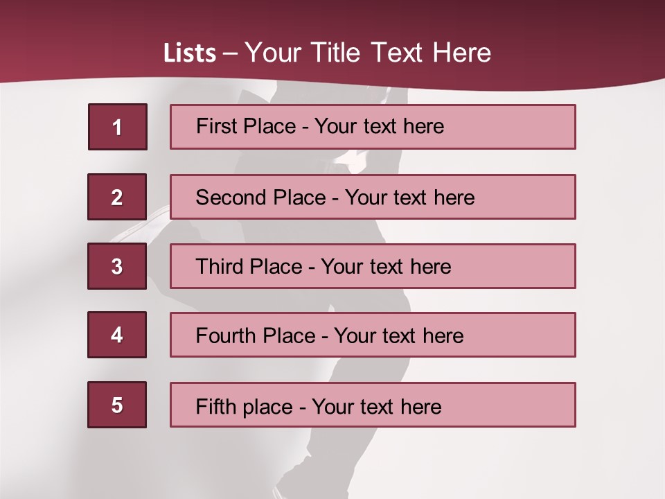 Cheerful Agility Acrobat PowerPoint Template