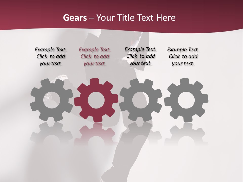 Cheerful Agility Acrobat PowerPoint Template