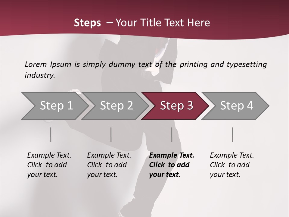 Cheerful Agility Acrobat PowerPoint Template