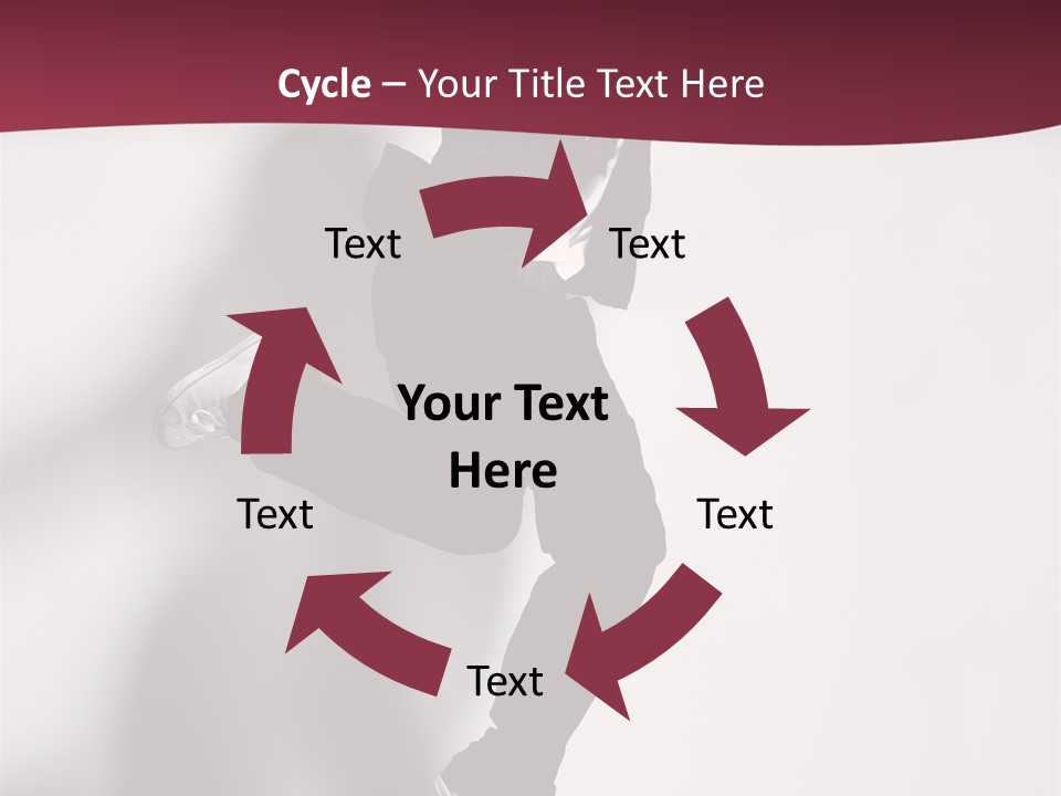 Cheerful Agility Acrobat PowerPoint Template