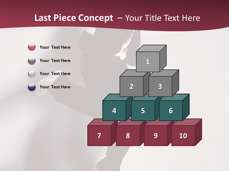 Cheerful Agility Acrobat PowerPoint Template