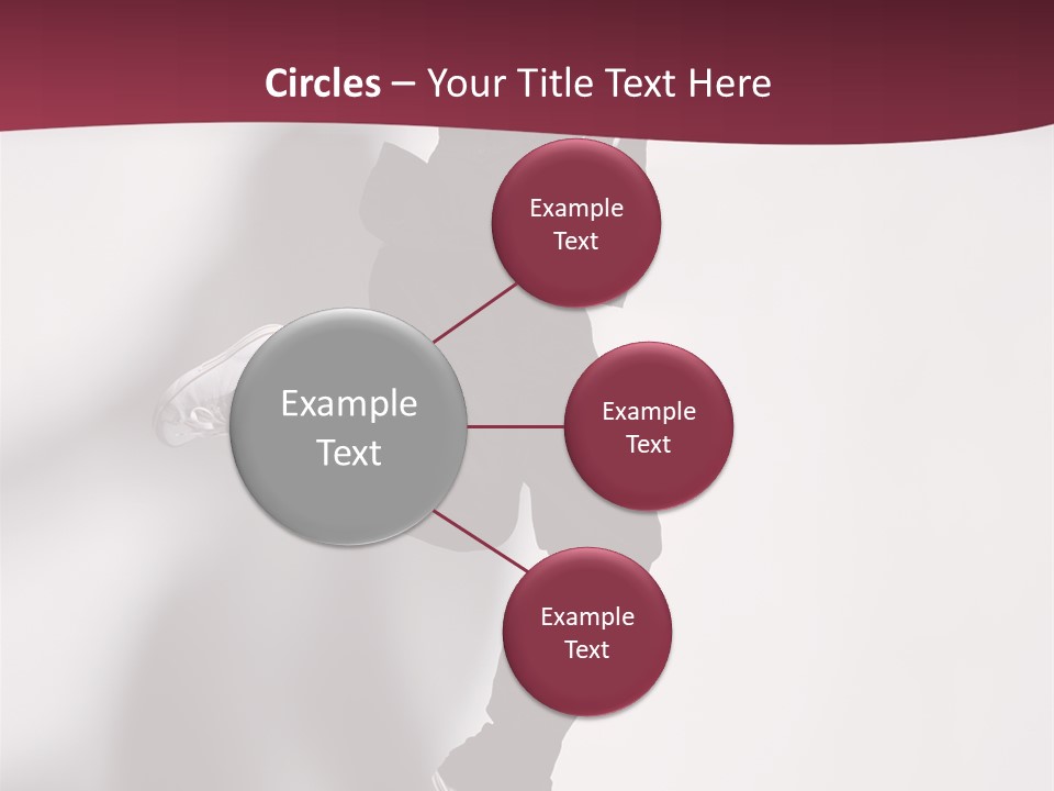 Cheerful Agility Acrobat PowerPoint Template