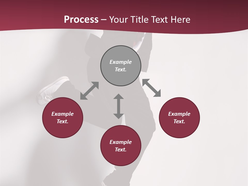 Cheerful Agility Acrobat PowerPoint Template