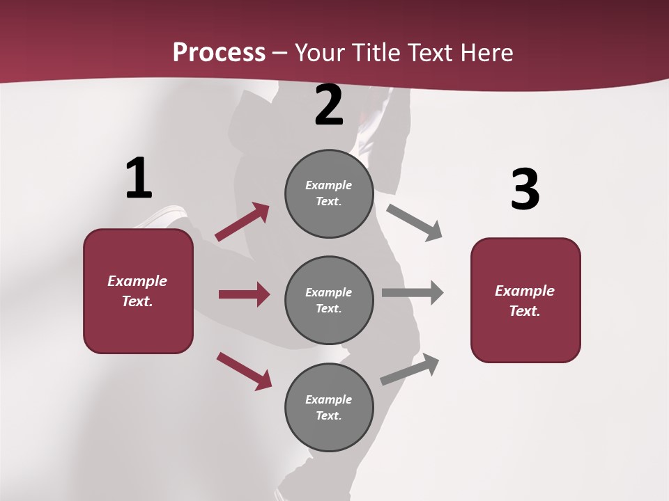 Cheerful Agility Acrobat PowerPoint Template