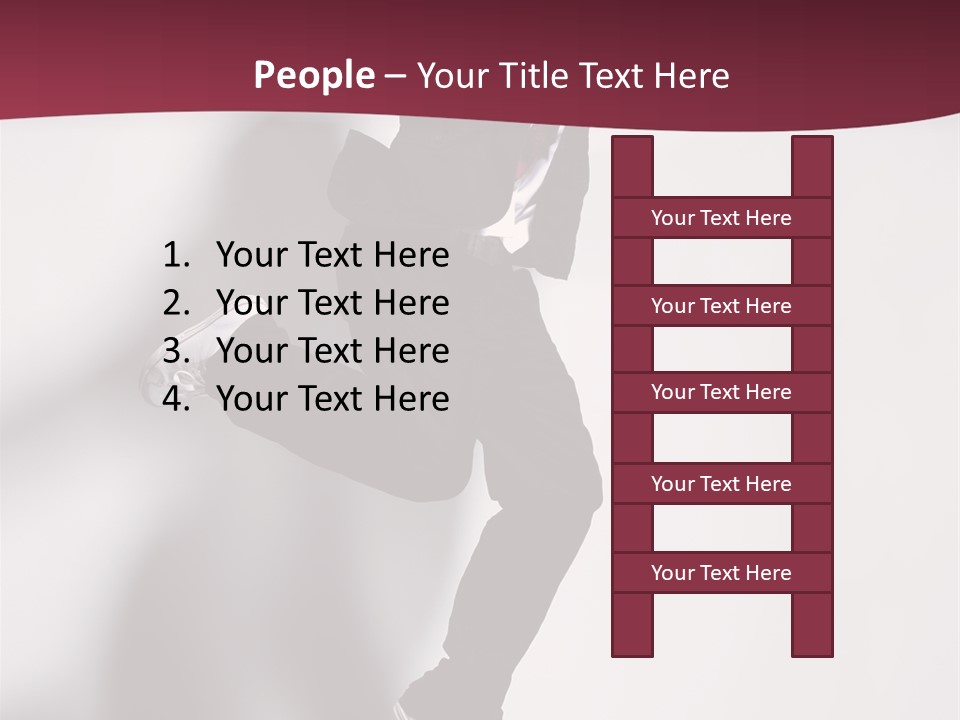 Cheerful Agility Acrobat PowerPoint Template