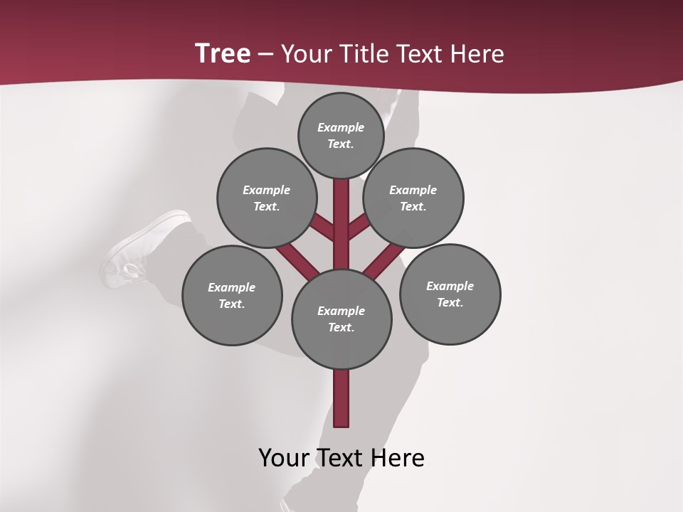 Cheerful Agility Acrobat PowerPoint Template