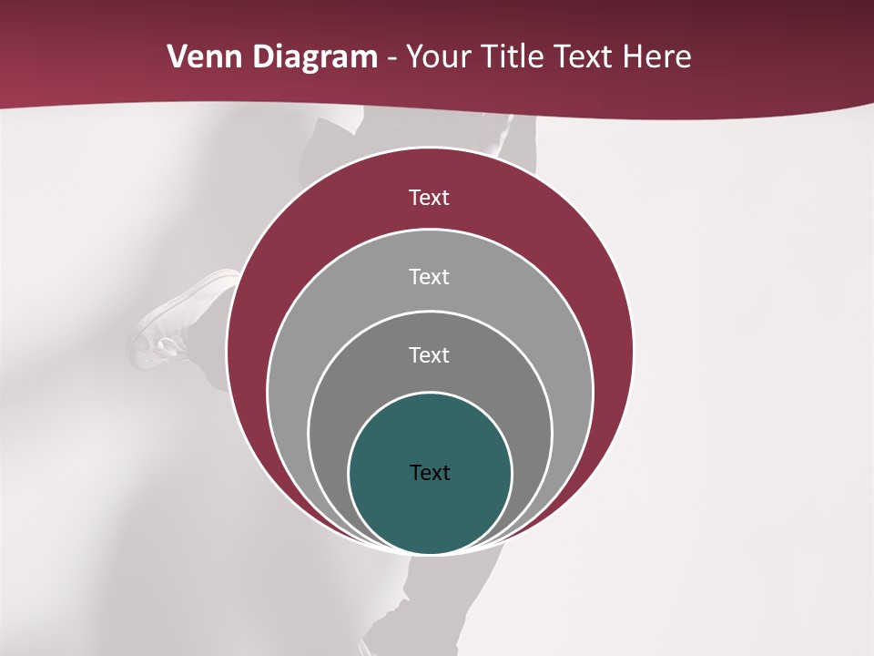 Cheerful Agility Acrobat PowerPoint Template