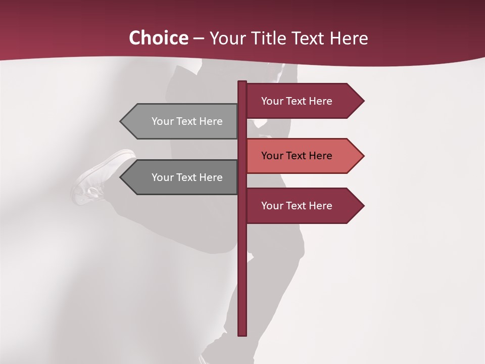 Cheerful Agility Acrobat PowerPoint Template