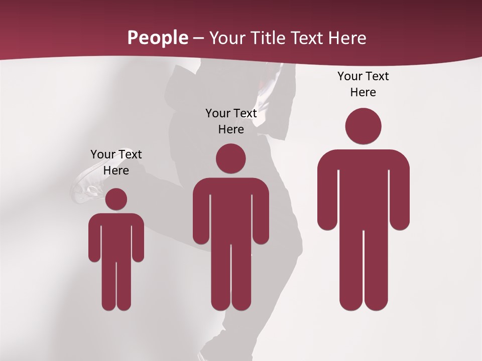 Cheerful Agility Acrobat PowerPoint Template