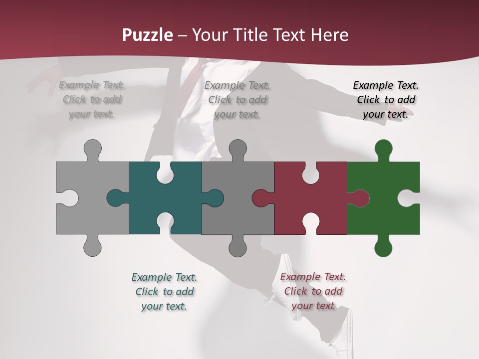 Action Man Male PowerPoint Template