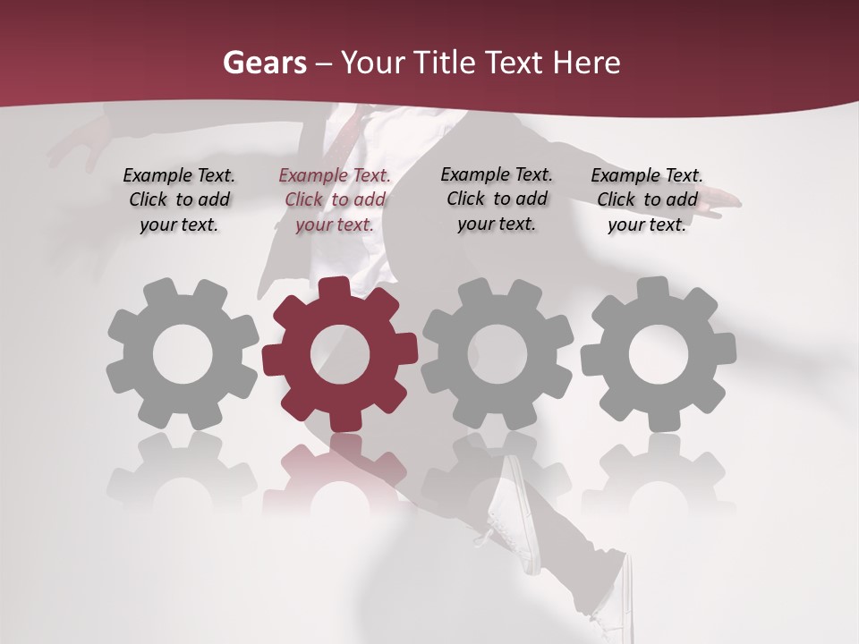 Action Man Male PowerPoint Template