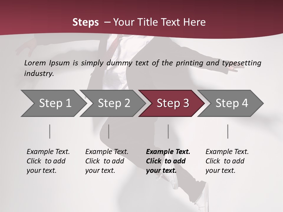 Action Man Male PowerPoint Template
