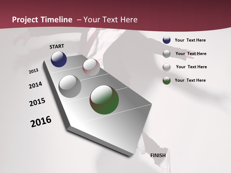 Action Man Male PowerPoint Template