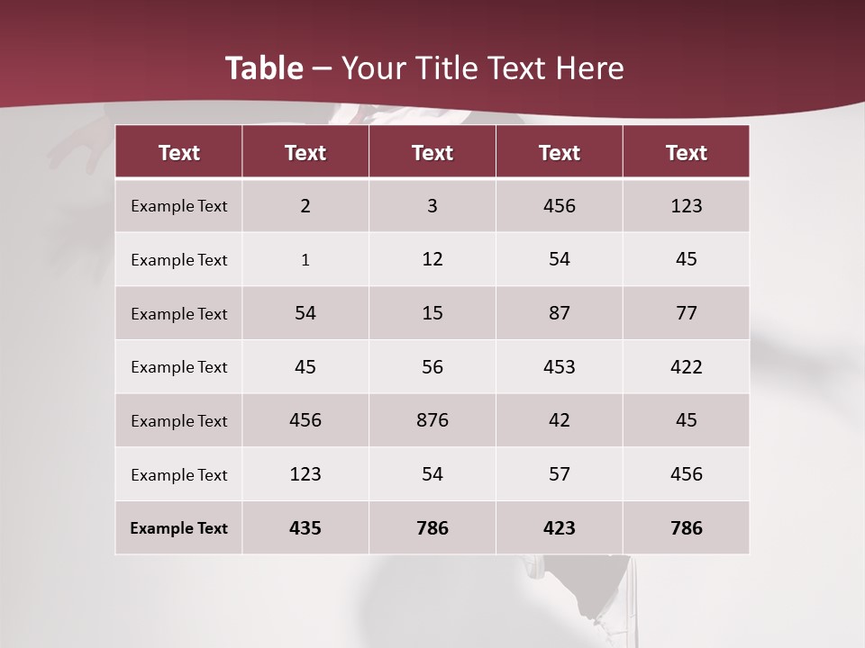 Action Man Male PowerPoint Template