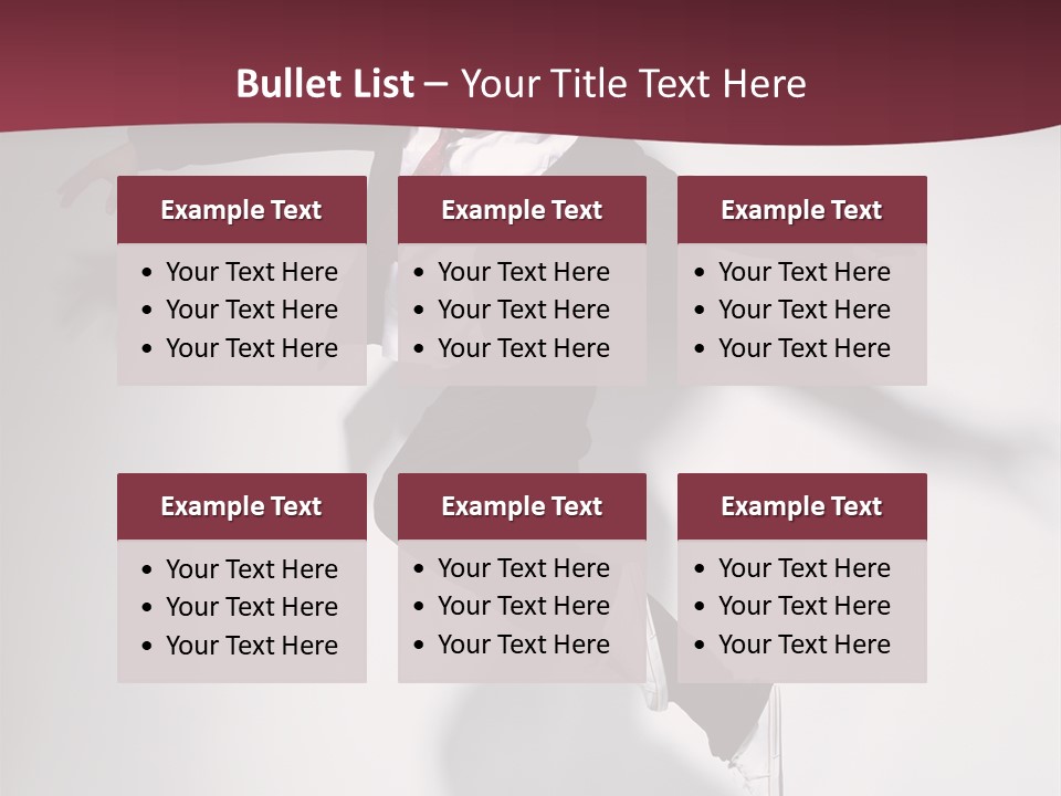 Action Man Male PowerPoint Template