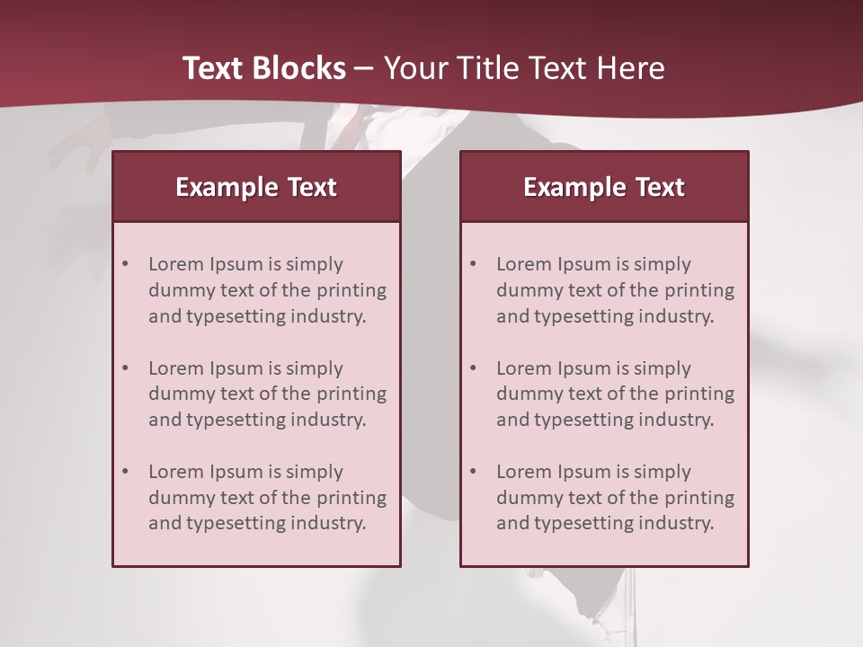 Action Man Male PowerPoint Template