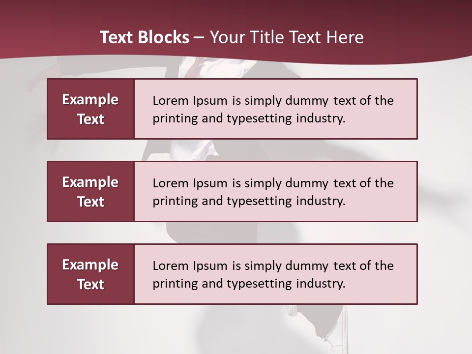 Action Man Male PowerPoint Template