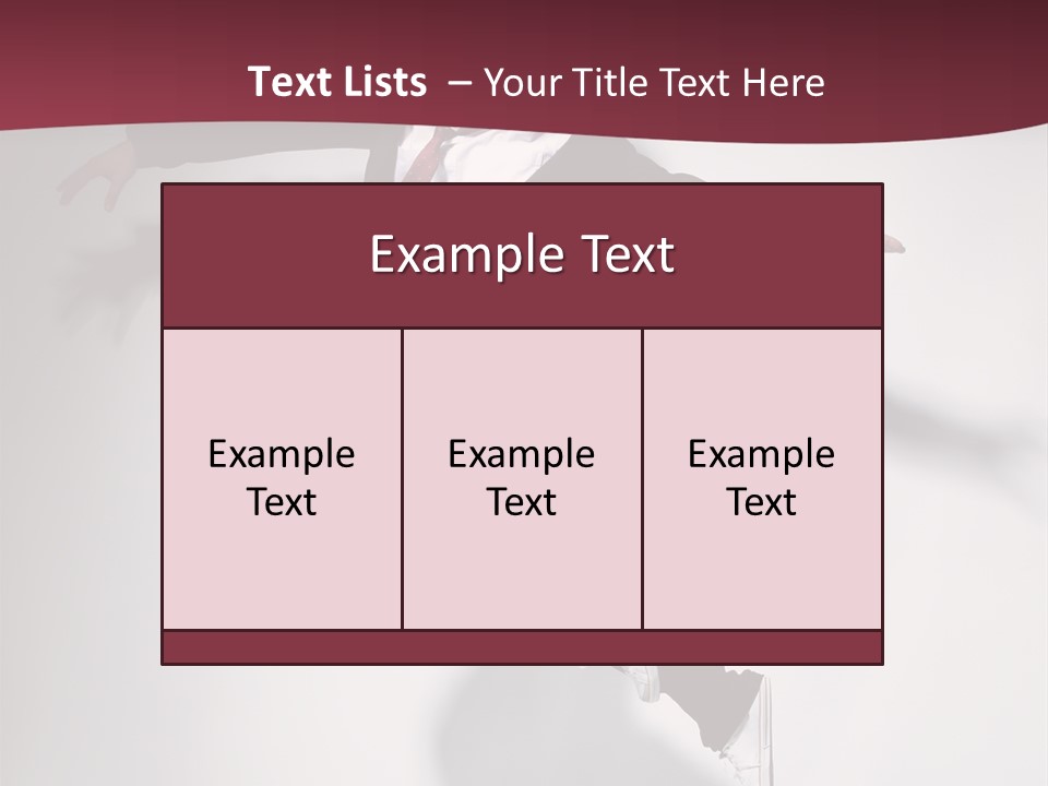Action Man Male PowerPoint Template