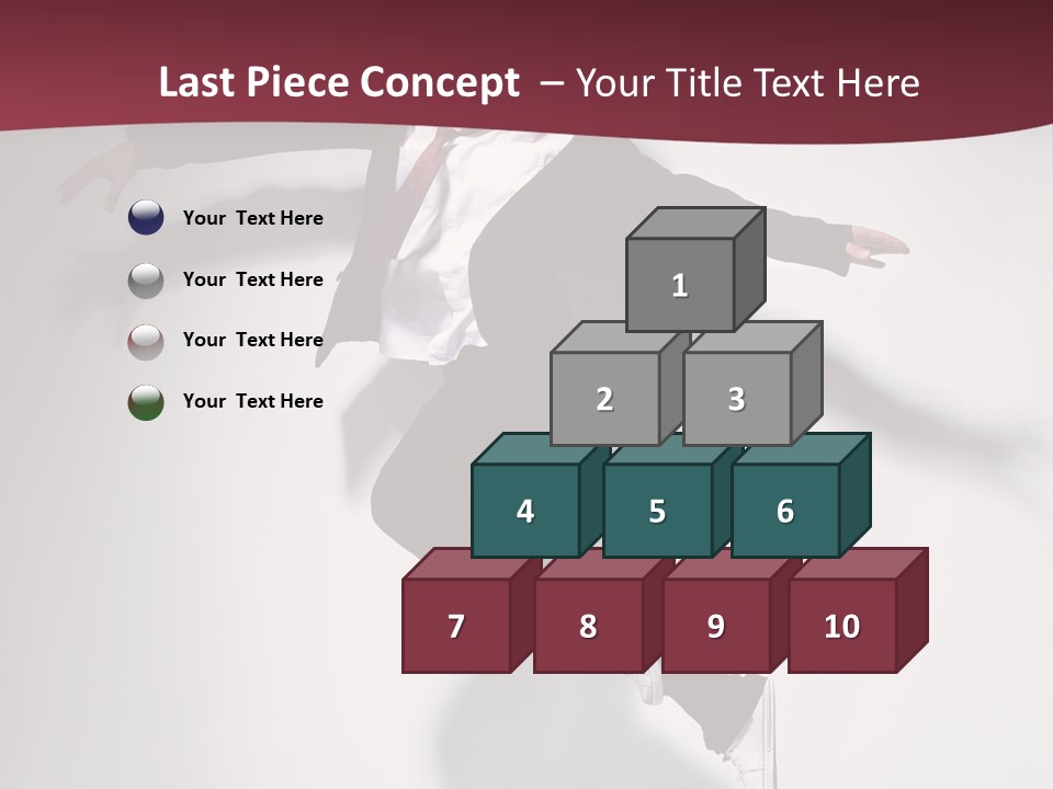 Action Man Male PowerPoint Template