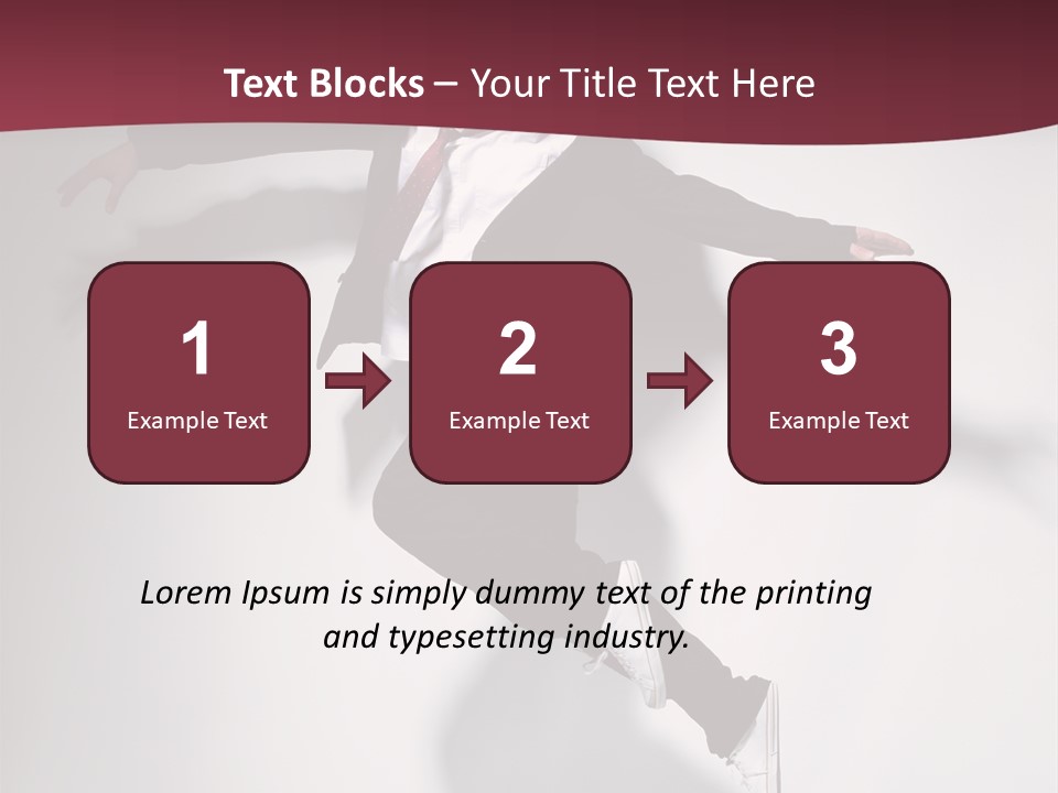 Action Man Male PowerPoint Template
