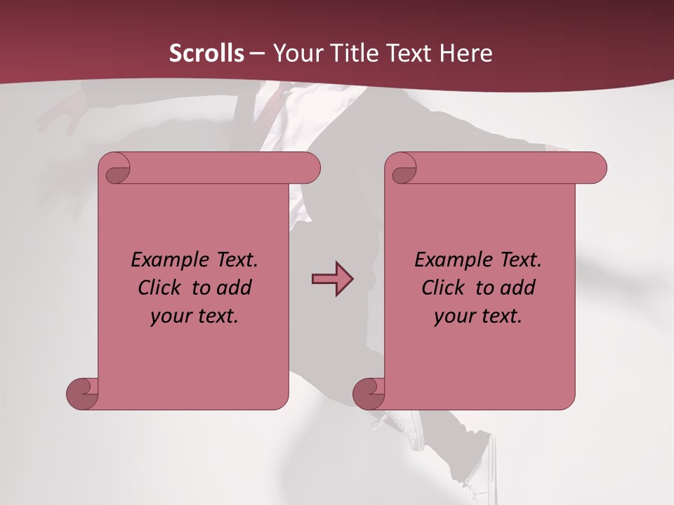 Action Man Male PowerPoint Template