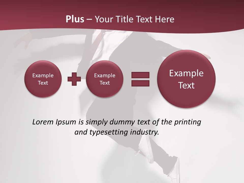 Action Man Male PowerPoint Template