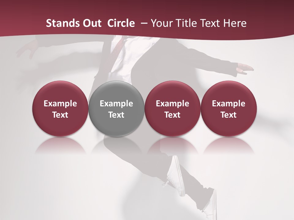 Action Man Male PowerPoint Template