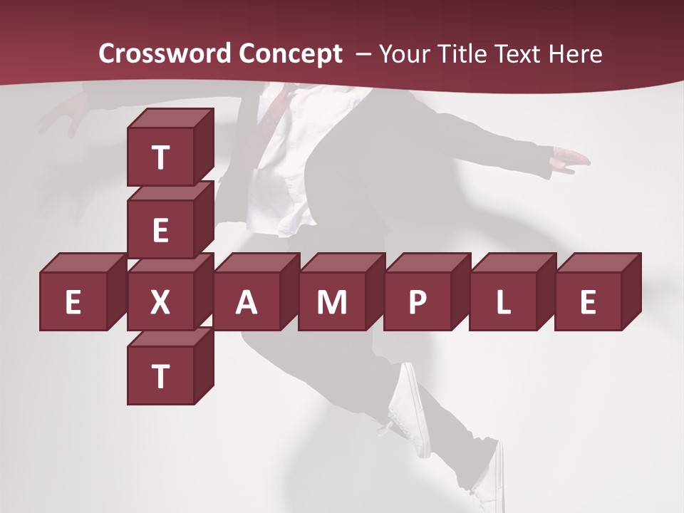 Action Man Male PowerPoint Template