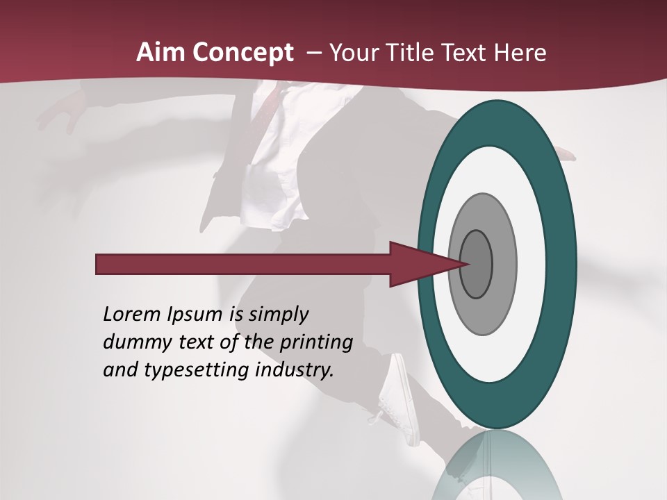 Action Man Male PowerPoint Template