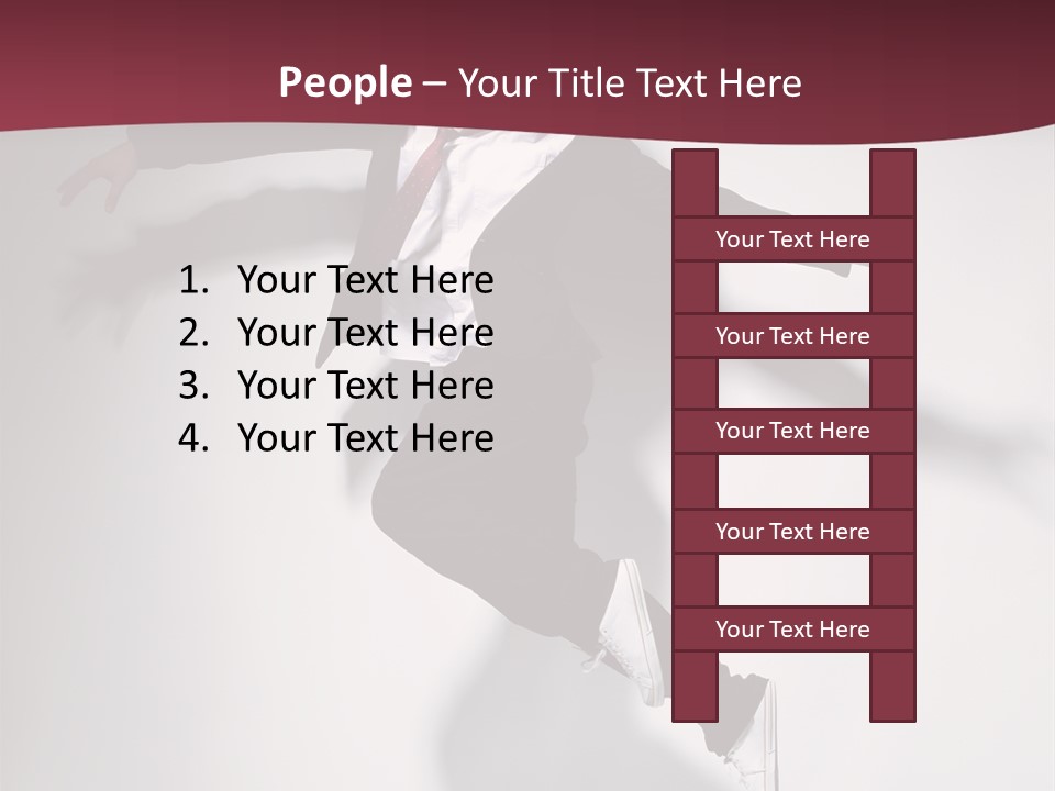 Action Man Male PowerPoint Template