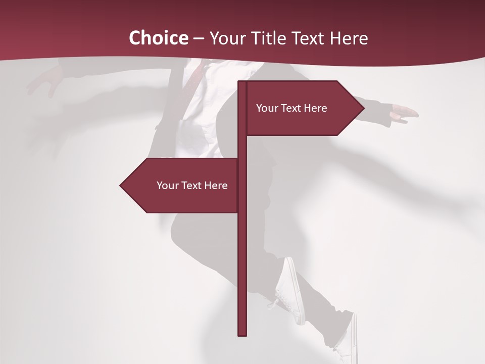 Action Man Male PowerPoint Template