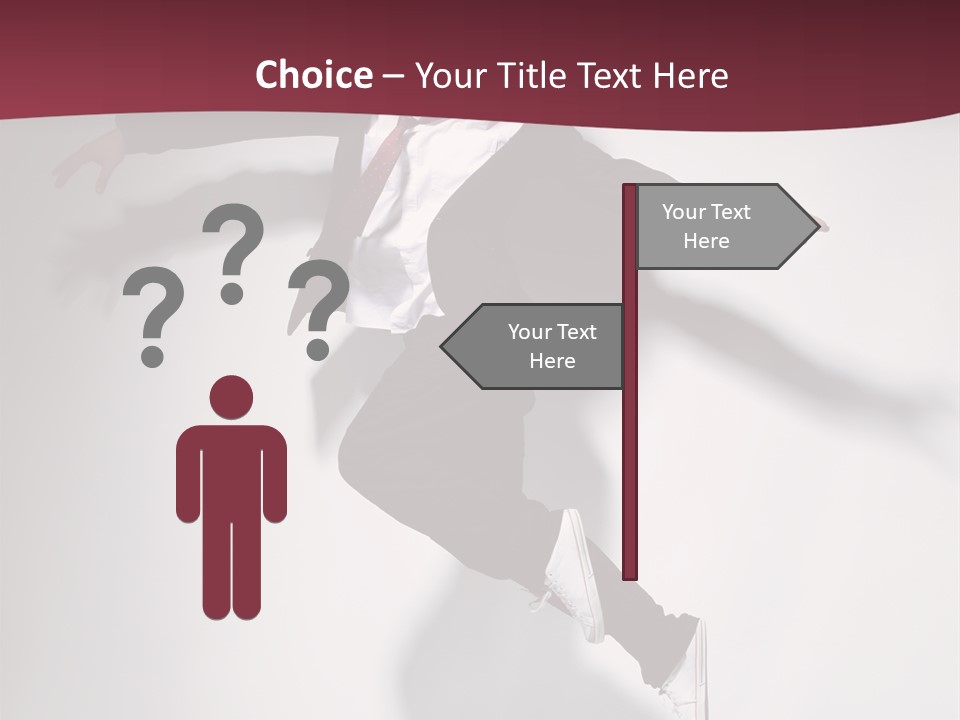 Action Man Male PowerPoint Template