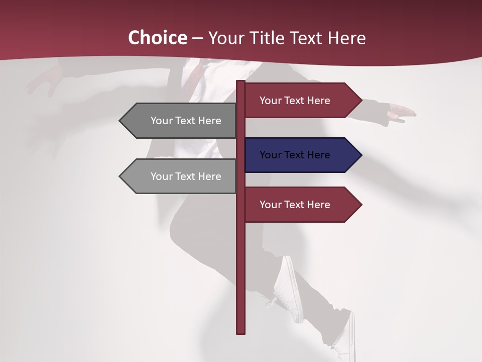 Action Man Male PowerPoint Template