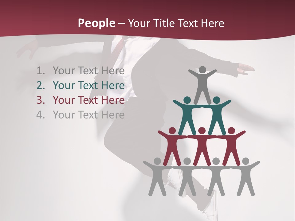 Action Man Male PowerPoint Template