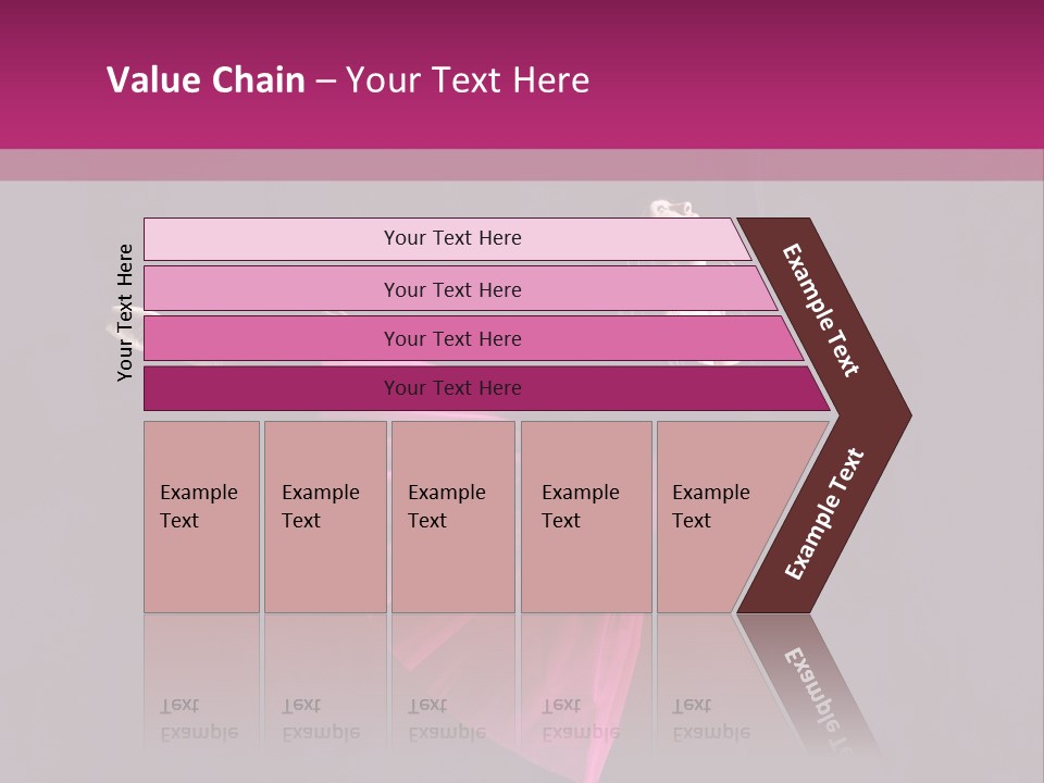 Fitness Ballerina Sensuality PowerPoint Template