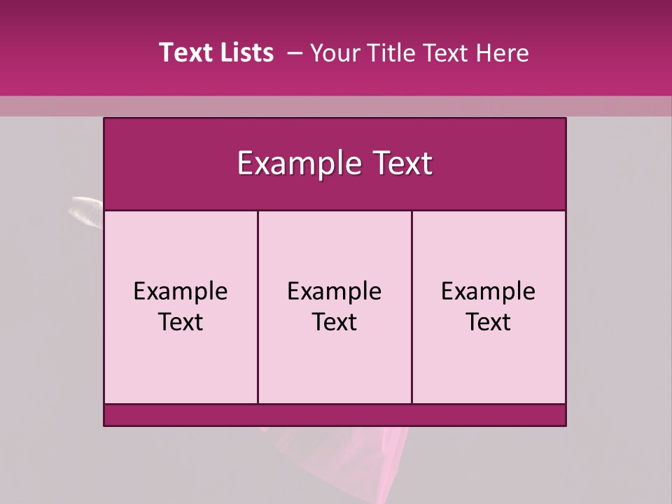 Fitness Ballerina Sensuality PowerPoint Template