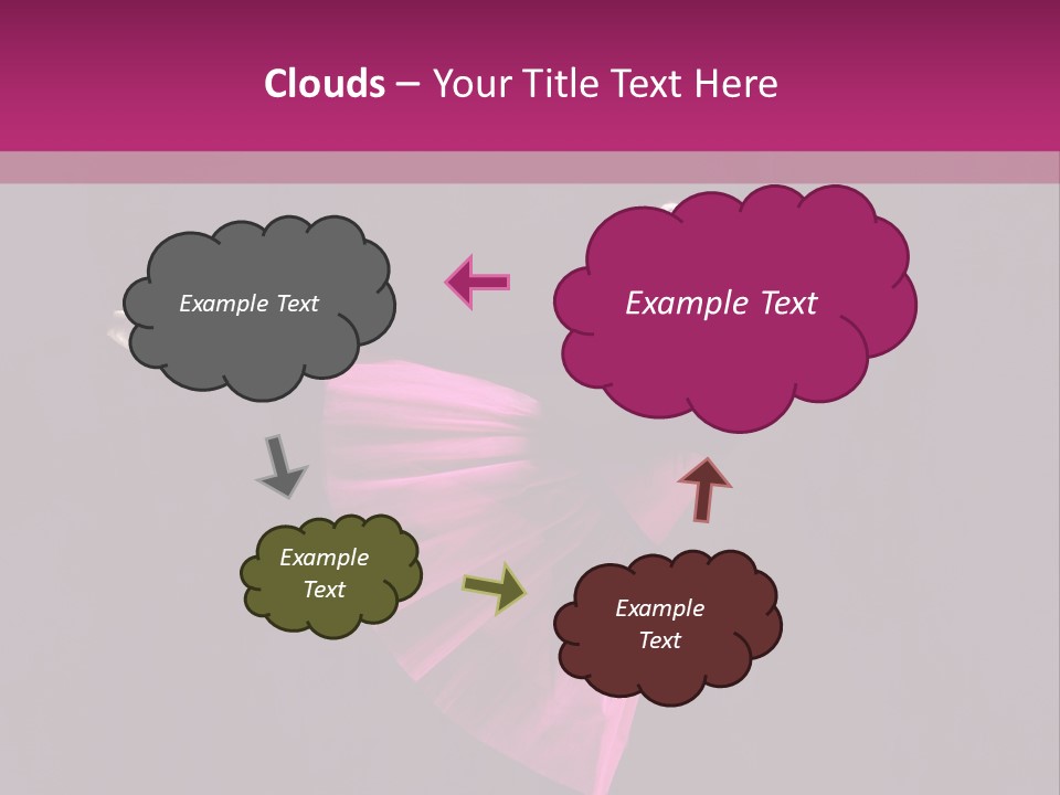 Fitness Ballerina Sensuality PowerPoint Template