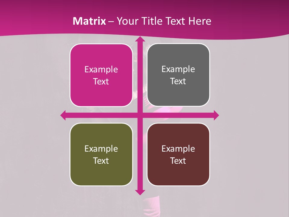 Woman Sensuality Aerobics PowerPoint Template