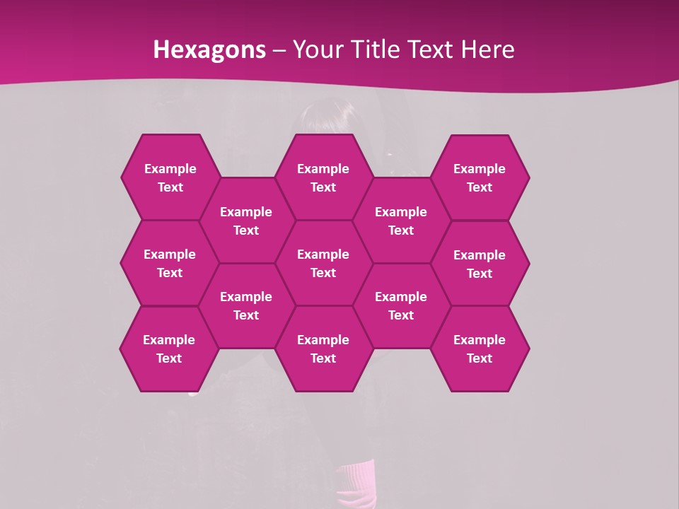 Woman Sensuality Aerobics PowerPoint Template