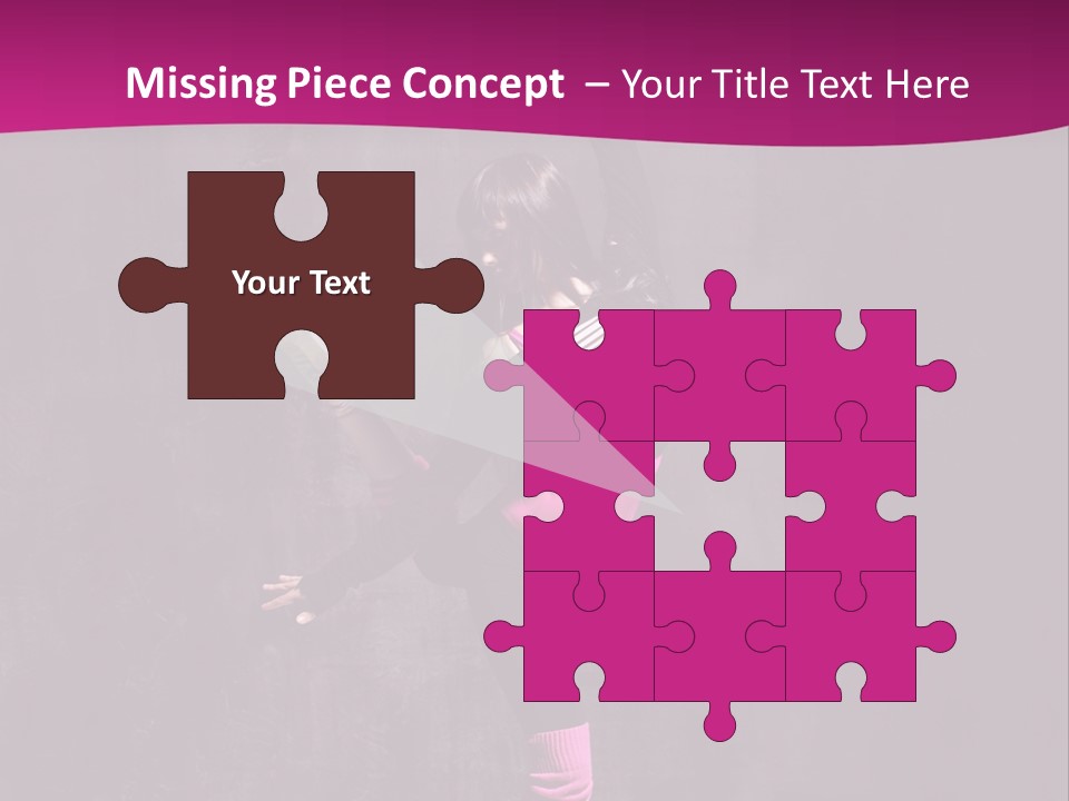 Woman Sensuality Aerobics PowerPoint Template