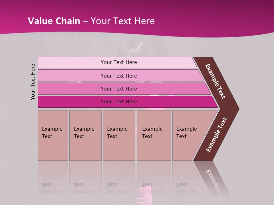 Woman Sensuality Aerobics PowerPoint Template