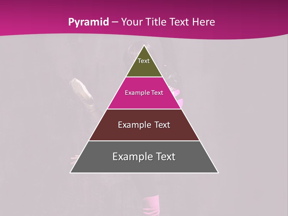 Woman Sensuality Aerobics PowerPoint Template