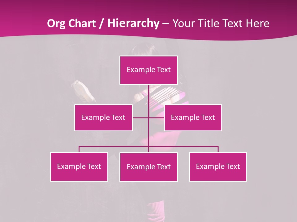 Woman Sensuality Aerobics PowerPoint Template